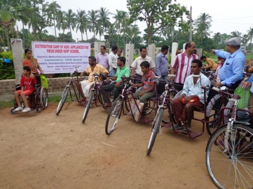 Balasore distribution camp photo